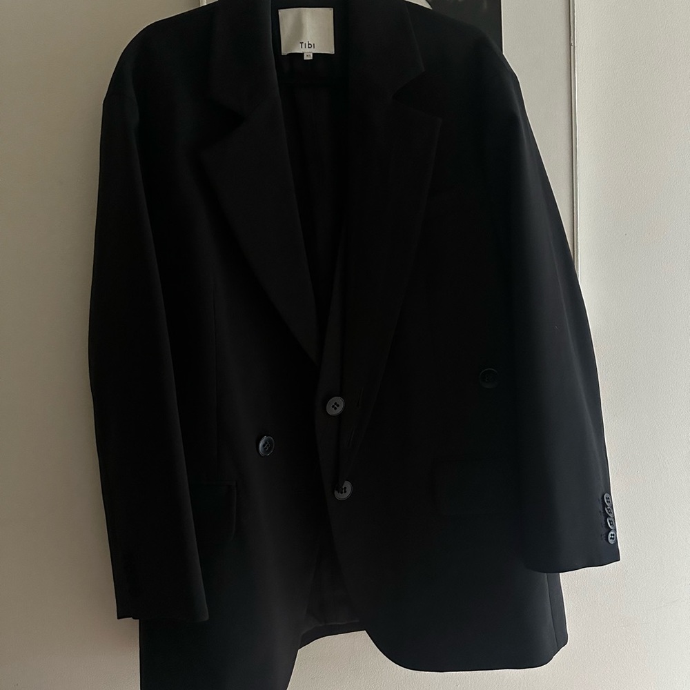 Tibi Liam Blazer with removable lapel